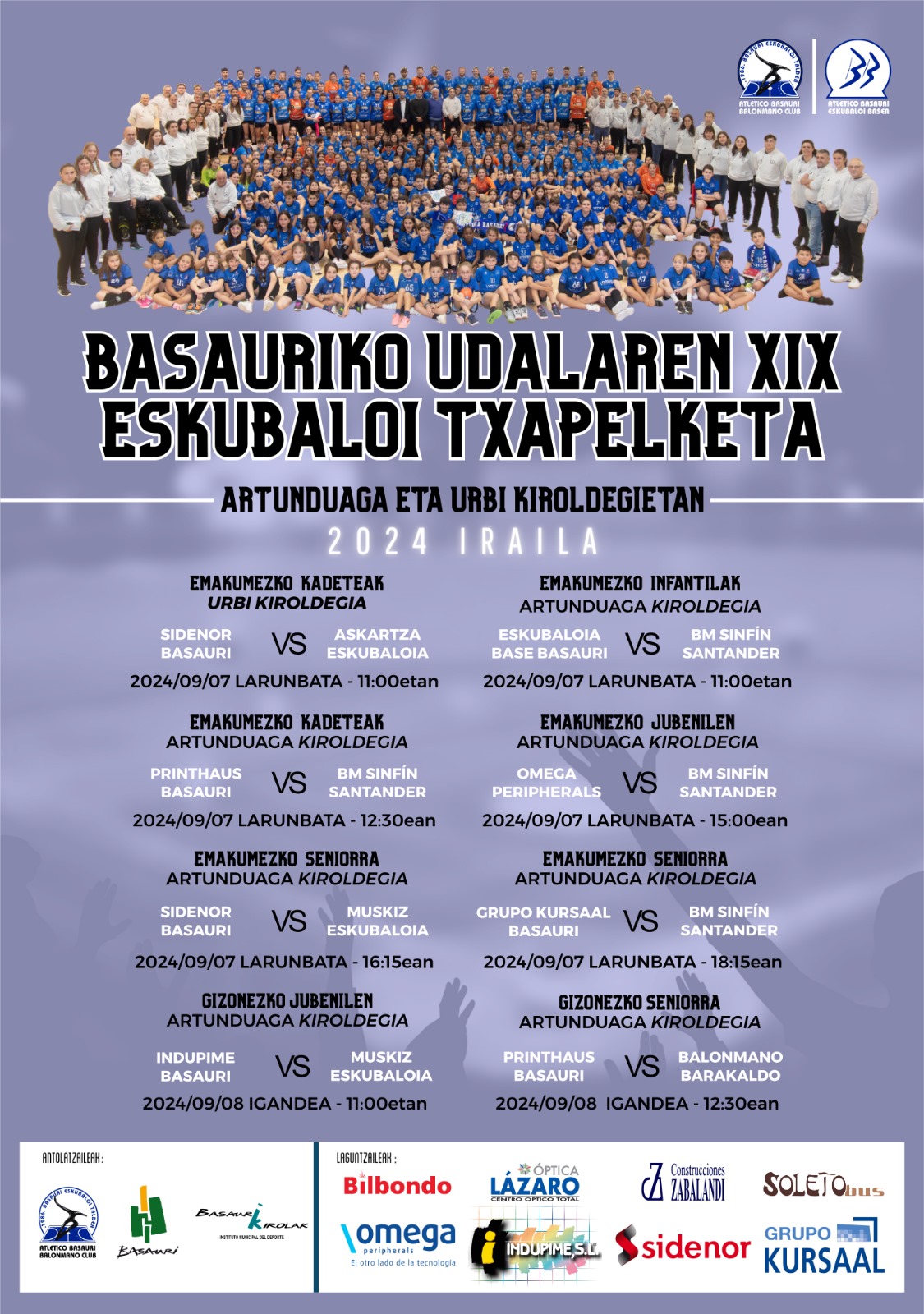 Cartel Torneo Basauri